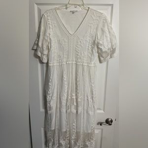 Bella Ella Boutique white dress